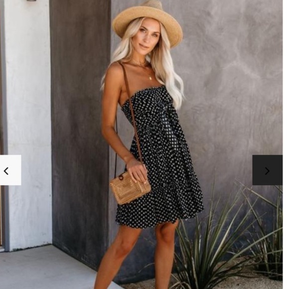 NWT VICI strapless dress - Picture 2 of 6